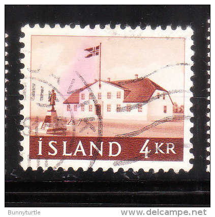 Iceland 1958 Old Icelandic Government Building Used - Usati