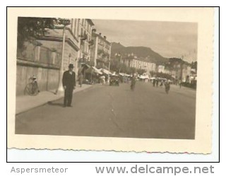 Verbano-Cusio-Ossola  Verbania INTRA STRADA LAGO MAGGIORE  FOTOGRAFIA  PEQUEÑA POSTAL  CIRCA 1930  OHL - Other & Unclassified