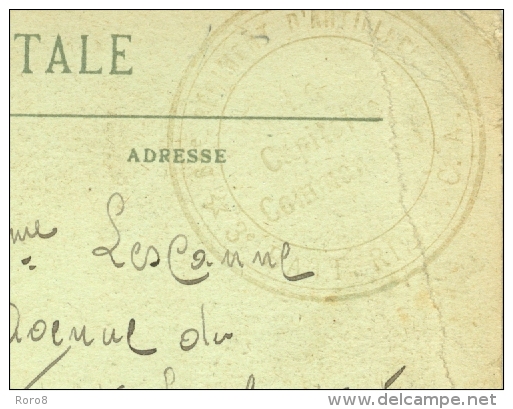 14 - CAEN - Le Canal De Caen à La Mer  -  78      (Tâchée)      Correspondance Militaire  (plié Côté Gauche) - Caen