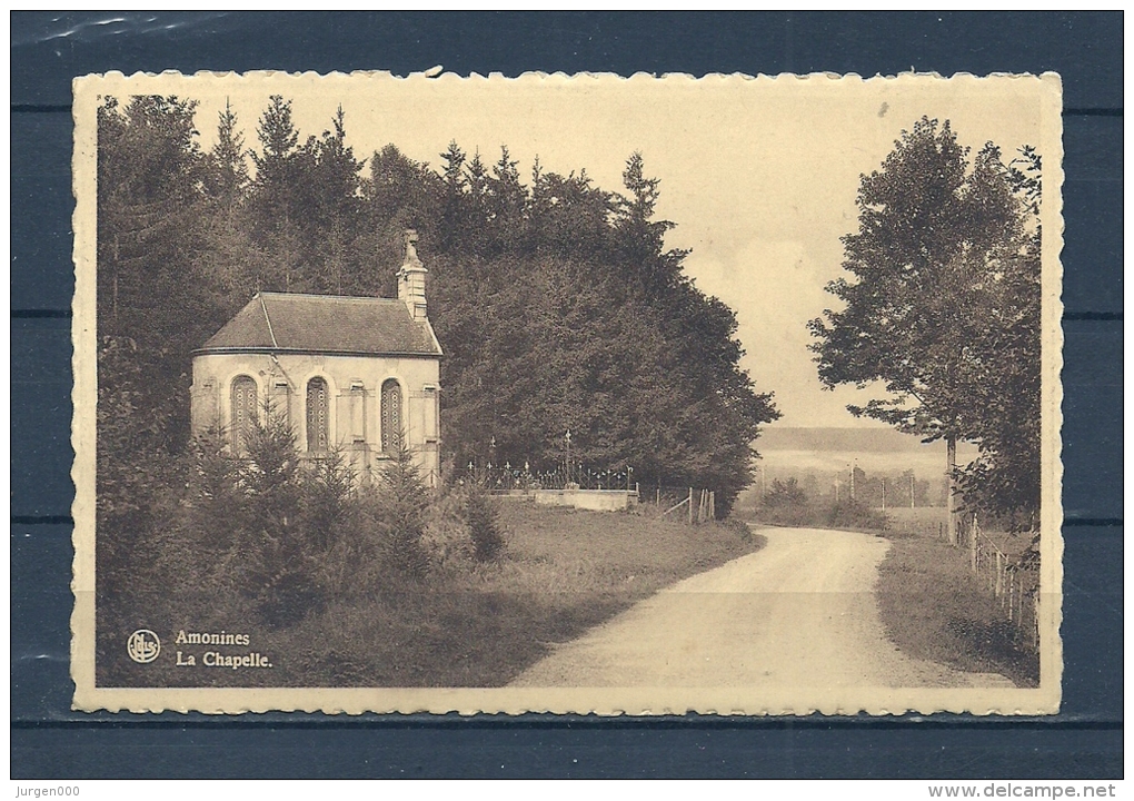 EREZEE: Amonines La Chapelle,  Gelopen Postkaart 1938 (GA13677) - Erezée