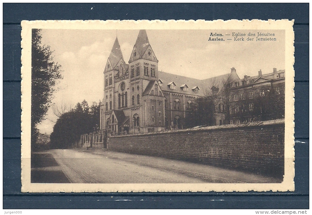 ARLON: Eglise Des Jesuites,  Gelopen Postkaart 1958 (GA13686) - Arlon