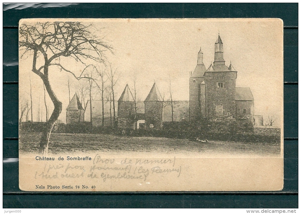 SOMBREFFE: Chateau De Sombreffe, Niet Gelopen Postkaart  (GA13695) - Sombreffe