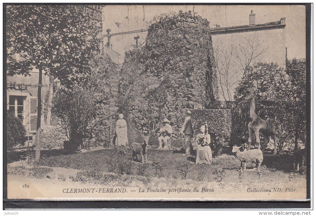 FRANCE Clermont Ferrand La Fontaine Used Postcard Carte Postale #16385 - Covers & Documents