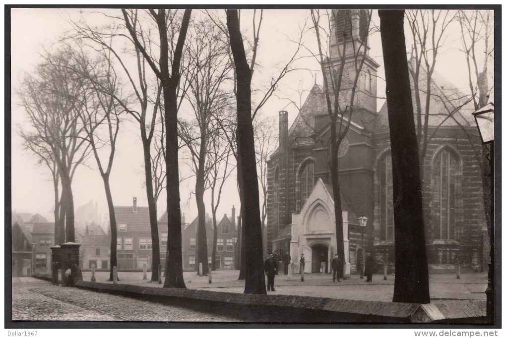 Nieuwkerksplein  Omstreek 1910  Echte Foto. Ongebruikt. Gemeente Dordrecht. - Dordrecht