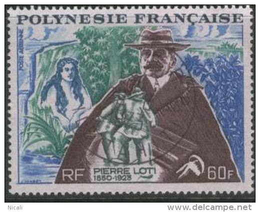 FRENCH POLYNESIA 1973 60f Air Loti SG 170 FU EK362 - Used Stamps