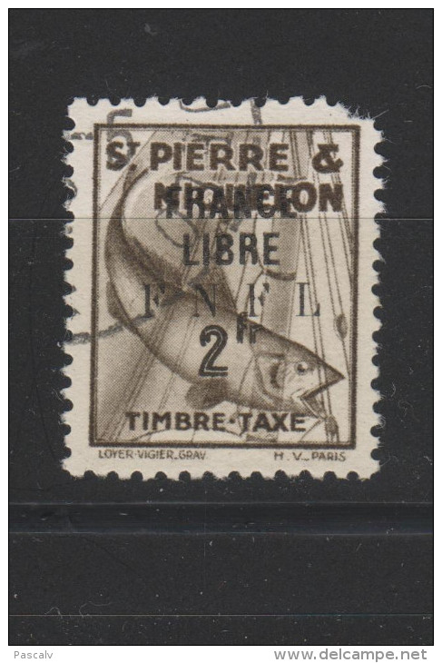 Yvert 65 Oblitéré Second Choix - Postage Due