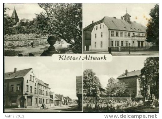 Klötze Altmark MB Mittelschule Internat Für Landwirtschaft Schulstraße 4.8.1962 - Kloetze