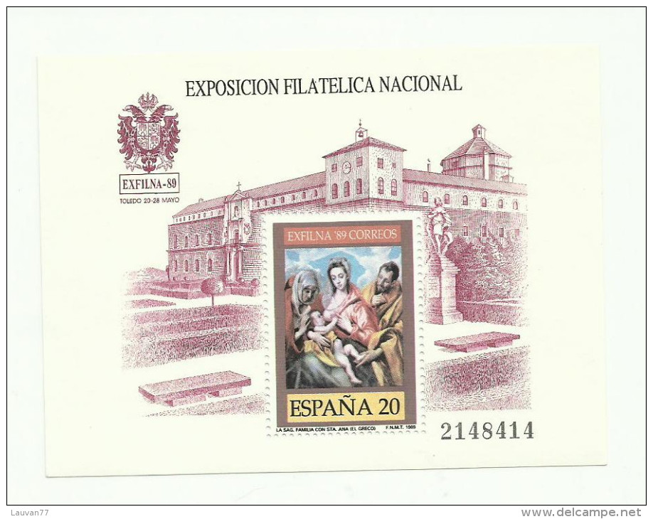 Espagne Bloc N°40 Et 41 Cote 5.25 Euros - Blocks & Sheetlets & Panes