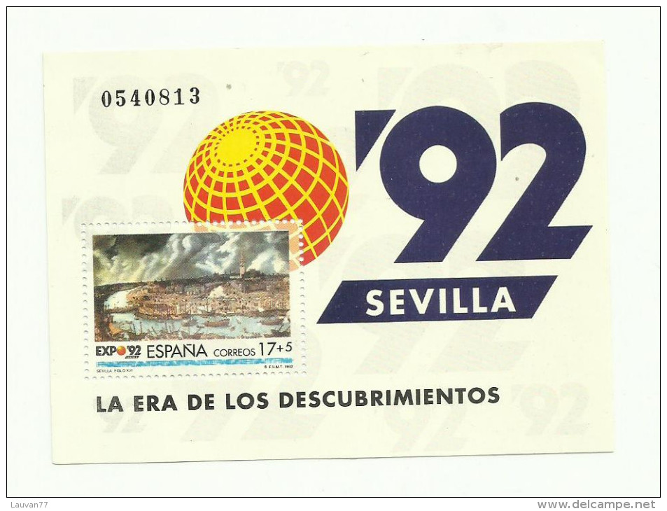 Espagne Bloc N°46, 47, 49 Cote 4 Euros - Blocchi & Foglietti