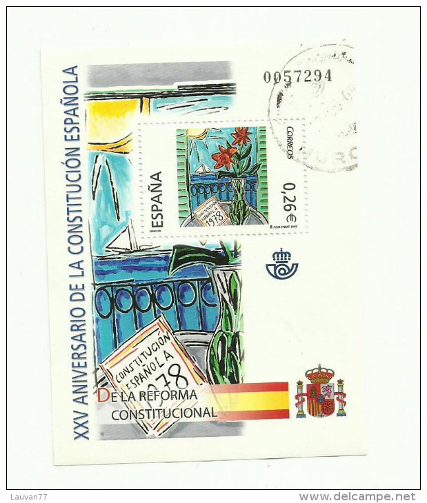 Espagne Bloc N°122 à 131  Cote 6.50 Euros - Blocks & Sheetlets & Panes