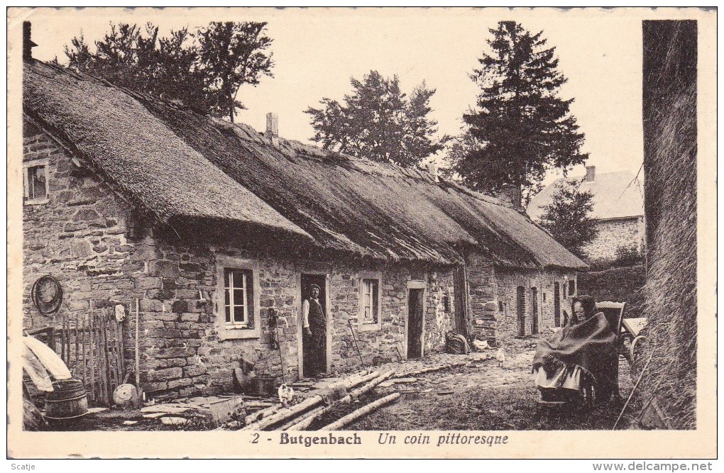 Butgenbach   Un Coin Pittoreque;   1956  Naar Eecloo - Bütgenbach