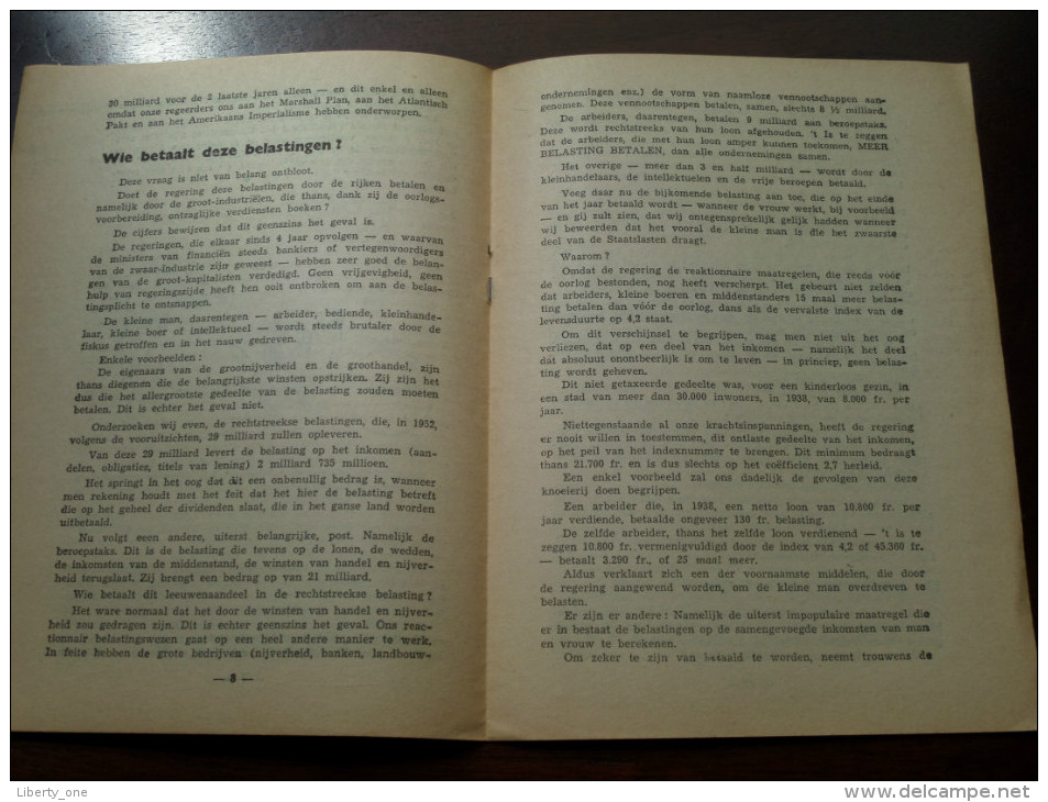 HOE MINDER BELASTINGEN TE BETALEN ? Door Jean BORREMANS ( Lid C.P.B. Volksvertegenwoordiger ) ( Details Zie Photo ) ! - Autres & Non Classés