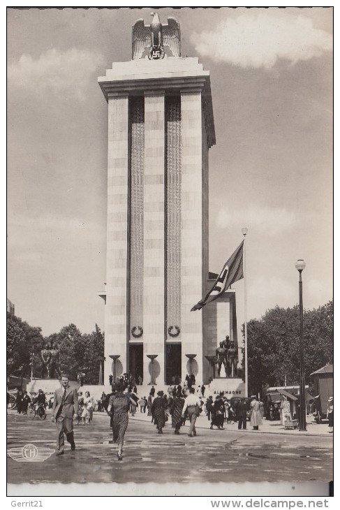 EXPO - PARIS 1937, Deutscher Pavillon / Pavillon De L'Allemagne, Architekt: SPEER - Ausstellungen