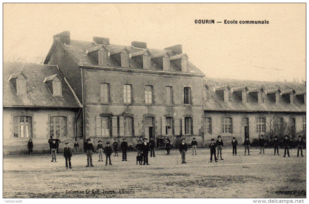 GOURIN = ÉCOLE COMMUNALE - Gourin