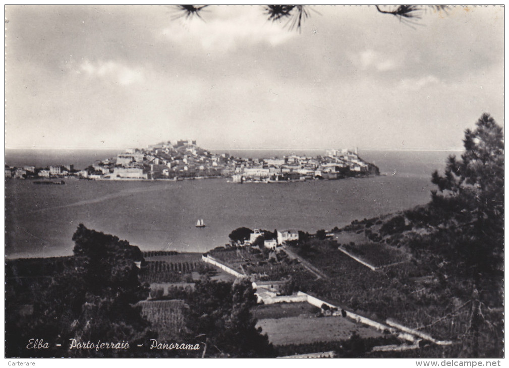 Elbe,elba,liborno,portofe Rraio,panorama,mer,terres   ,agriculture,rare,ed  Ris Zuccotti M L ,foto Fragala,rare - Livorno