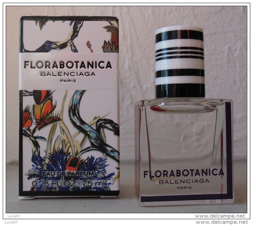 A. IMMEDIAT   Miniature   BALENCIAGA  FLORABOTANICA  EDP 7.5 ML - Miniatures Femmes (avec Boite)