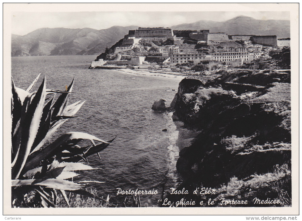 Italie,elbe,elba,archipel Toscana,province Libourne,portoferraio,iso La Elba,le Ghiaie E Le Forterre Medicee,foto Cigher - Livorno