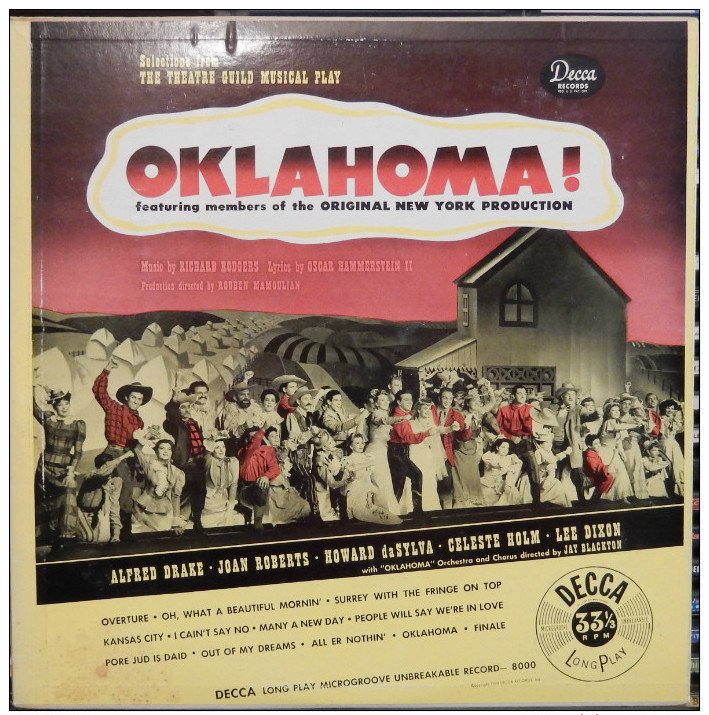 Richard Rogers & Oscar Hammerstein 33t. LP USA *oklahoma!* - Musicals