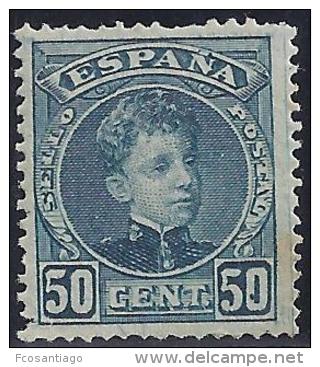 ESPAÑA 1901 - Edifil #252 - MLH * - Unused Stamps