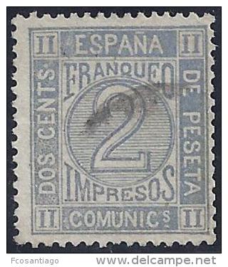 ESPAÑA 1872 - Edifil #116 - VFU - Used Stamps