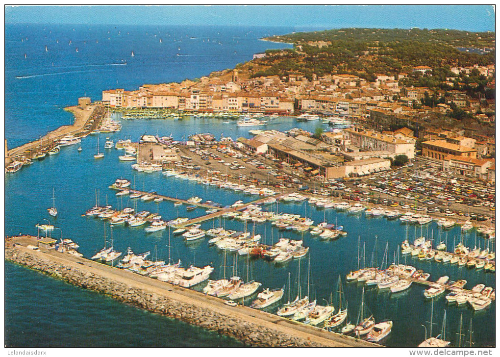 3 CPSM      Saint Tropez  Vue Aérienne Du Port , Vue Générale Du Port       P  2273 - Saint-Tropez