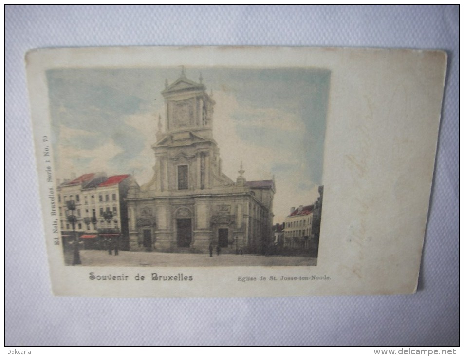 Souvenir De Bruxelles - Eglise De St. Jossse-ten-Noode - St-Josse-ten-Noode - St-Joost-ten-Node