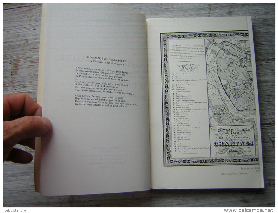 HENRI LIZIER  CHARTRES ET LA BEAUCE AU TEMPS DE LOUIS PHILIPPE 1830 1848  EDITE PAR JEAN LEGUE LIBRAIRE  1972 - Centre - Val De Loire