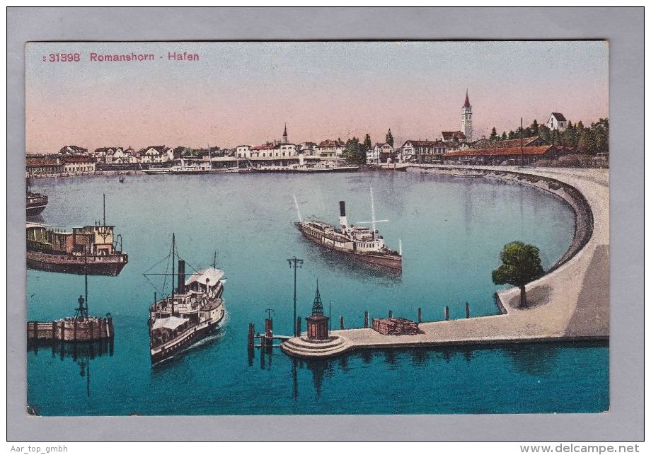 TG ROMANSHORN Ungebraucht Hafen,  Photoglob ZH #31398 - Romanshorn