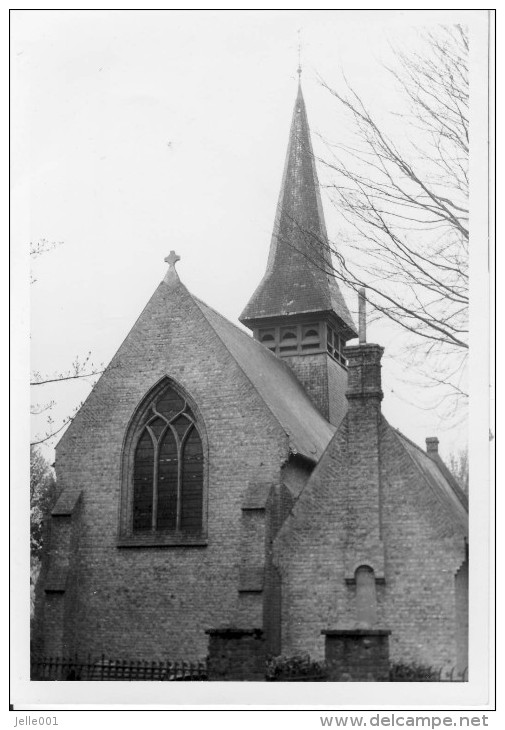 Koersel  Kerk: Koorzijde + Gevel Sacristie Foto 12,60 X 8,80 Cm Geen Zichtkaart - Beringen