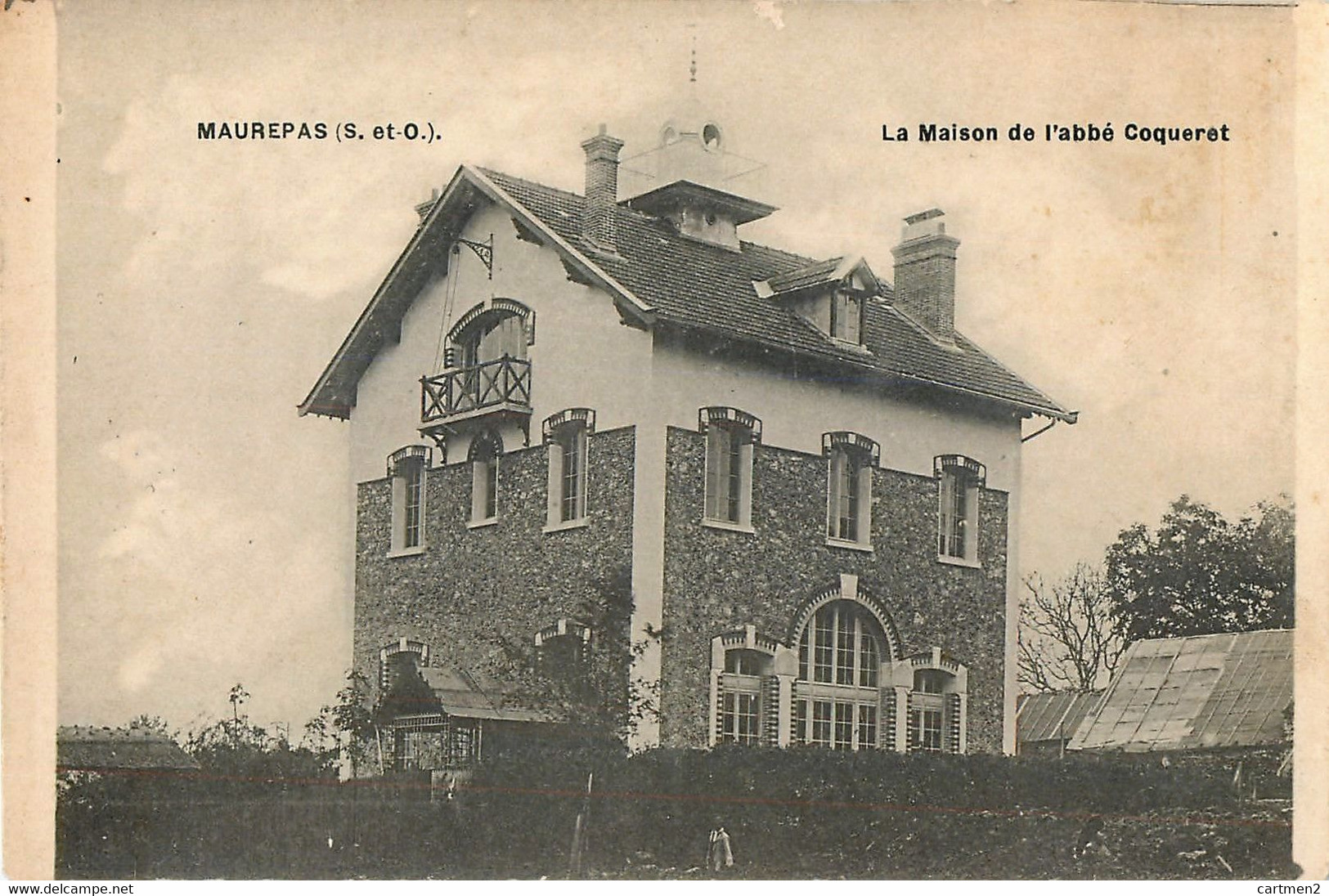 MAUREPAS LA MAISON DE L'ABBE COQUERET 78 YVELINES - Maurepas