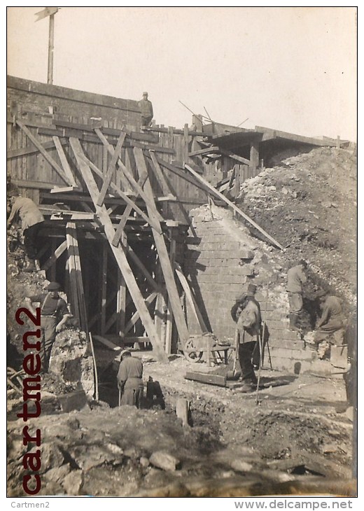 BESANCON CONSTRUCTION REPARATION MILITAIRE TRANCHEE PONT GENIE MILITAIRE GUERRE 25 DOUBS 1915 - Besancon