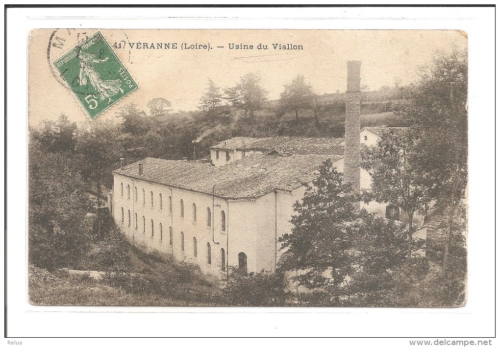 DEP. 42 VERANNE N°141 - USINE DU VIALLON - Other & Unclassified