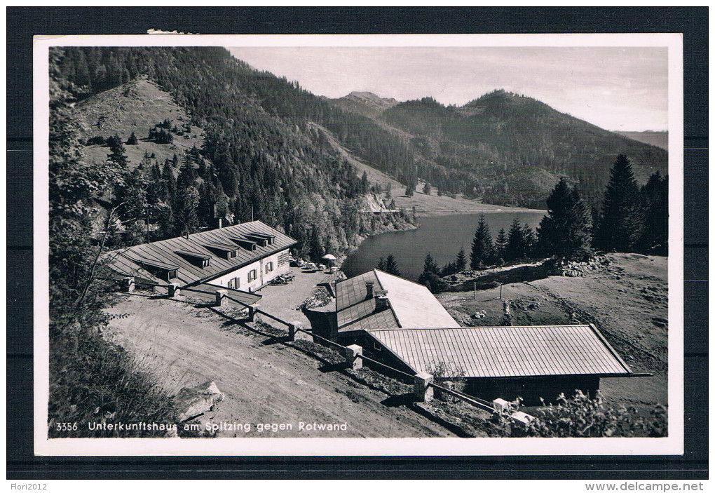 (561) AK Unterkunftshaus Am Spitzing Gegen Rotwand - Schliersee