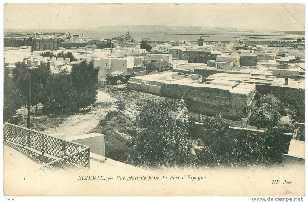 BIZERTE - Vue Générale Prise Du Fort D'Espagne - Tunisia