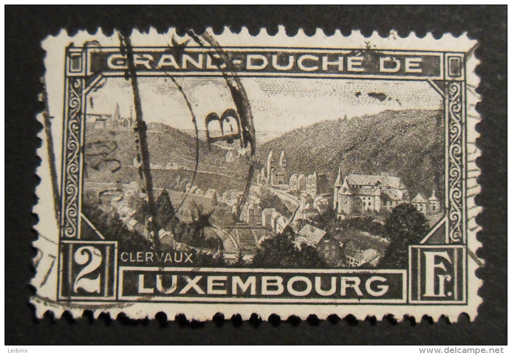 1928 Luxembourg Mi 207A /o - Usati