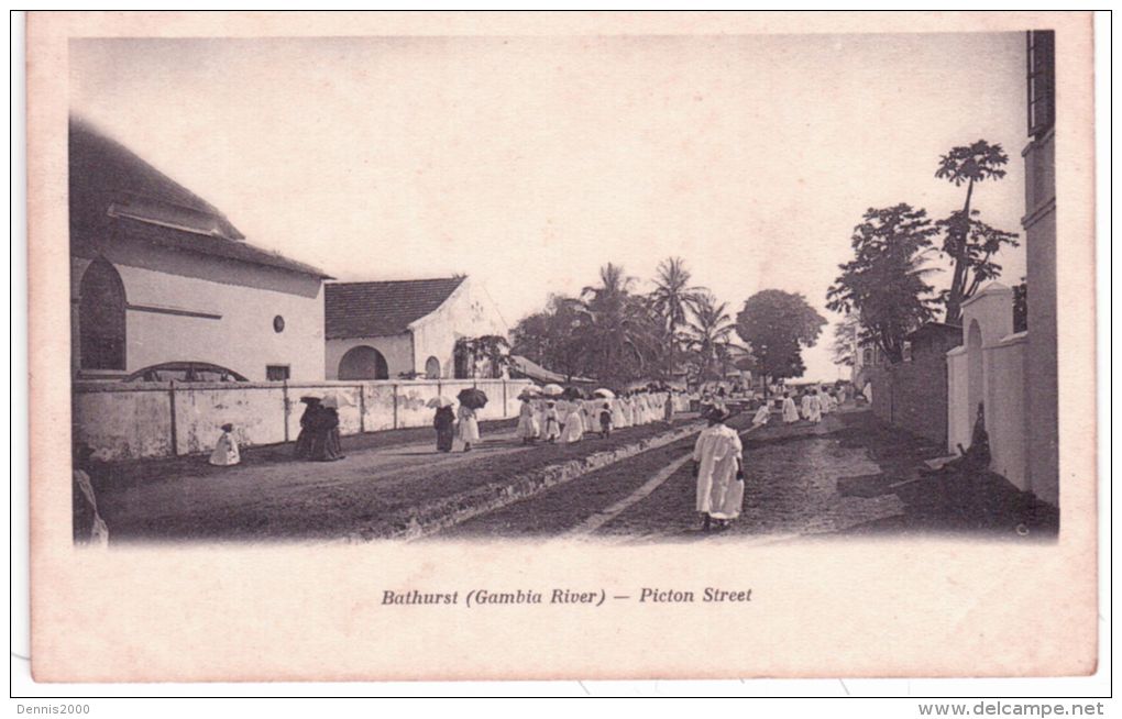 BATHURST ( Gambia River )  - Picton Street - Gambie