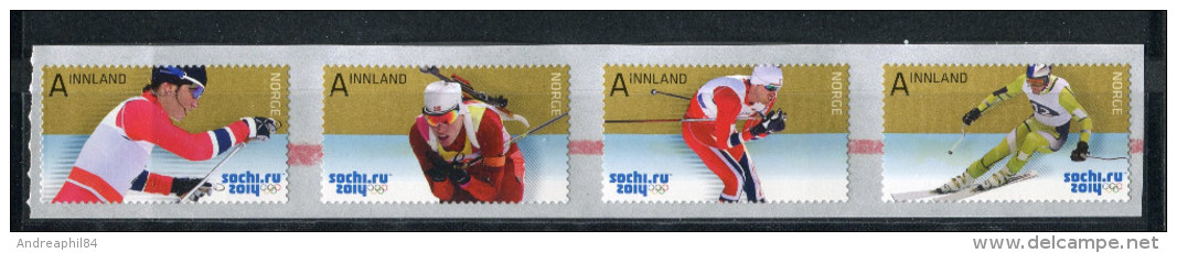 Norvegia 2014 Serie Olimpiadi Invernali Sochi 2014 MNH - Unused Stamps