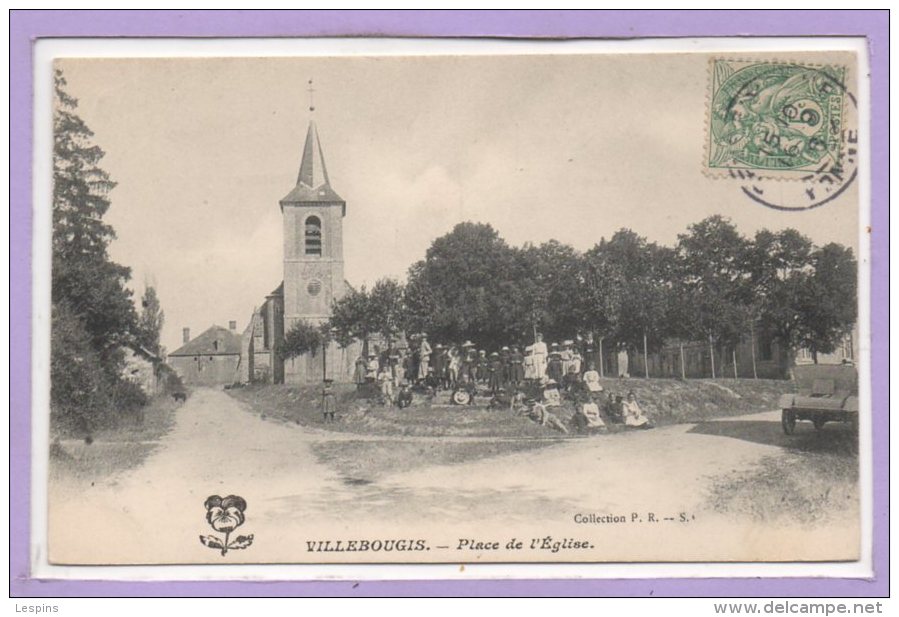 89 - VILLEBOUGIS -- Place De L'Eglise - Villebougis