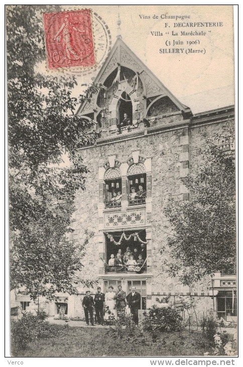 Carte Postale Ancienne De SILLERY - Sillery