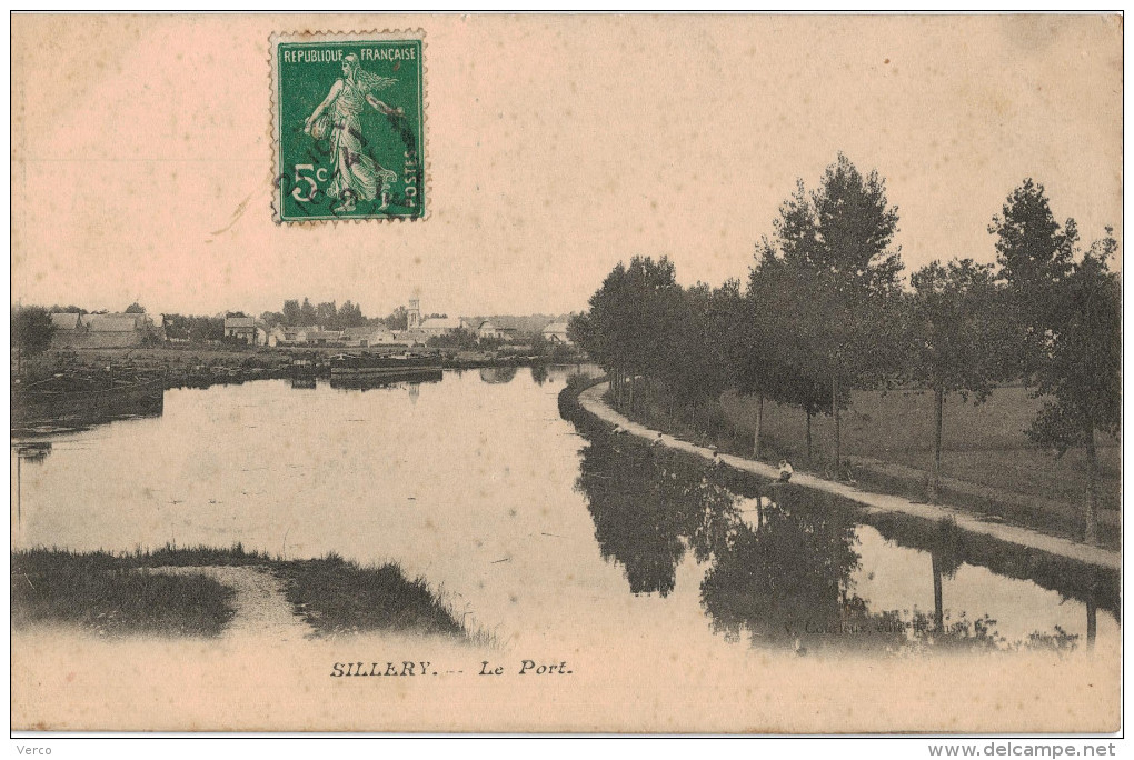 Carte Postale Ancienne De SILLERY - Sillery