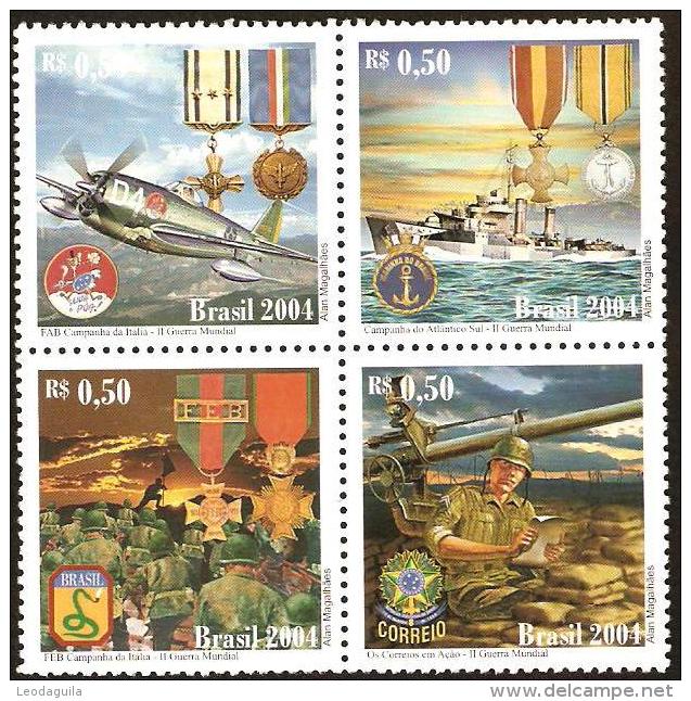 BRAZIL #2944 -  BRAZIL In WORLD WAR Ll  -  2004 (+) Mint - Ungebraucht