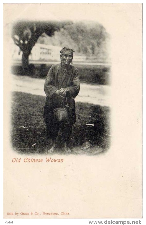 Old Chinese Wowan (Woman)   (68806) - Chine (Hong Kong)