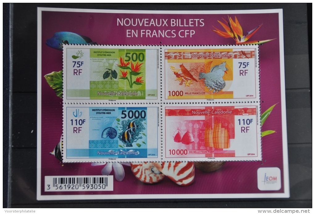 N 191 ++ NOUVELLE CALEDONIE 2014 MONEY GELD BANK NOTES PAPIERGELD MNH ** - Unused Stamps