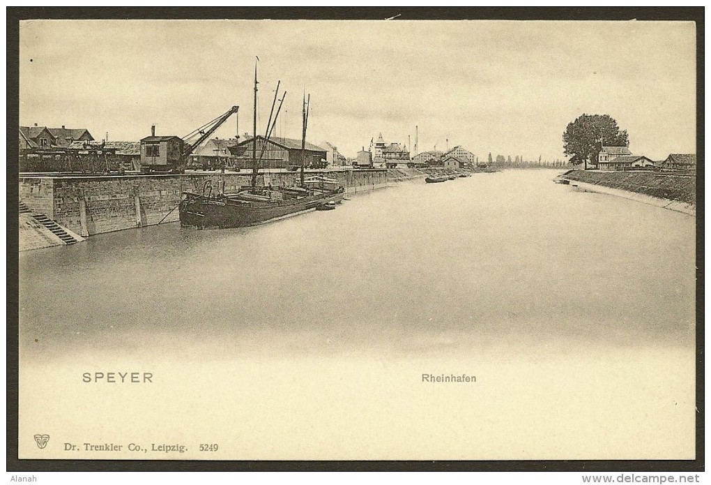 SPEYER Rheinhafen (Trenkler)  Rhénanie-Palatinat ALLEMAGNE - Speyer