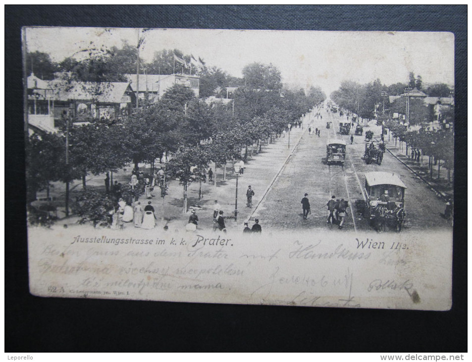 AK WIEN Prater 1900 ///  V9859 - Wien Mitte