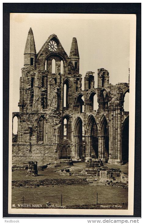 RB 988 - 2 X Real Photo Postcards - Whitby Abbey - Yorkshire - Whitby
