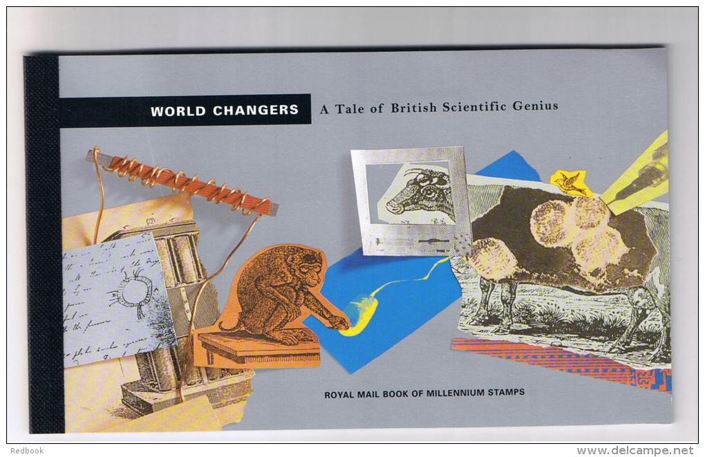 RB 988 - 1999 GB Prestige Booklet - World Changers - Retail &pound;11.50 - Cuadernillos