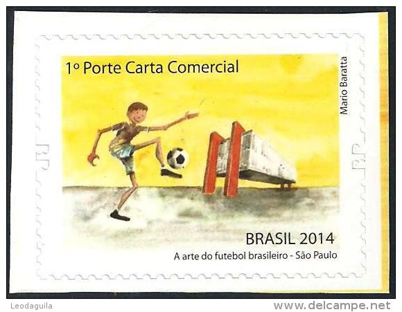 BRAZIL 2014  -  THE ART OF BRAZILIAN  FOOTBALL   -  VENUE OF SÃO PAULO - Ungebraucht