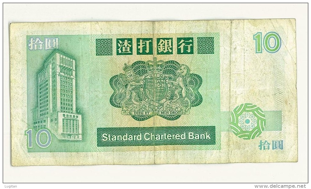 HONG KONG - 10 DOLLARS - TEN DOLLARS 1986 - Q616451 - STANDARD CHARTERED BANK - Hong Kong