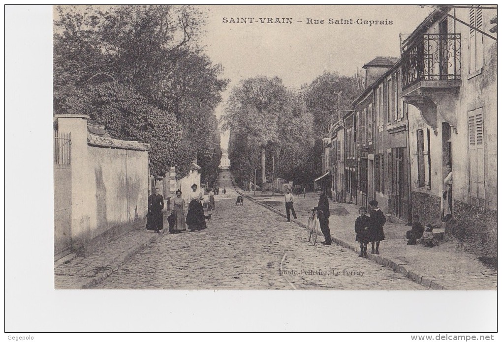 SAINT VRAIN  -  Rue Saint-Caprès - Saint Vrain